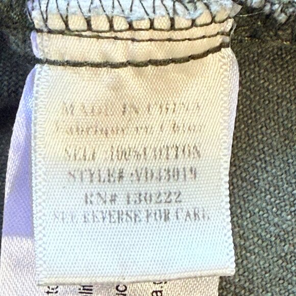 Very J Dress Womens M Green Leopard Print Button Down Pockets Sleeveless Mini - Picture 7 of 8